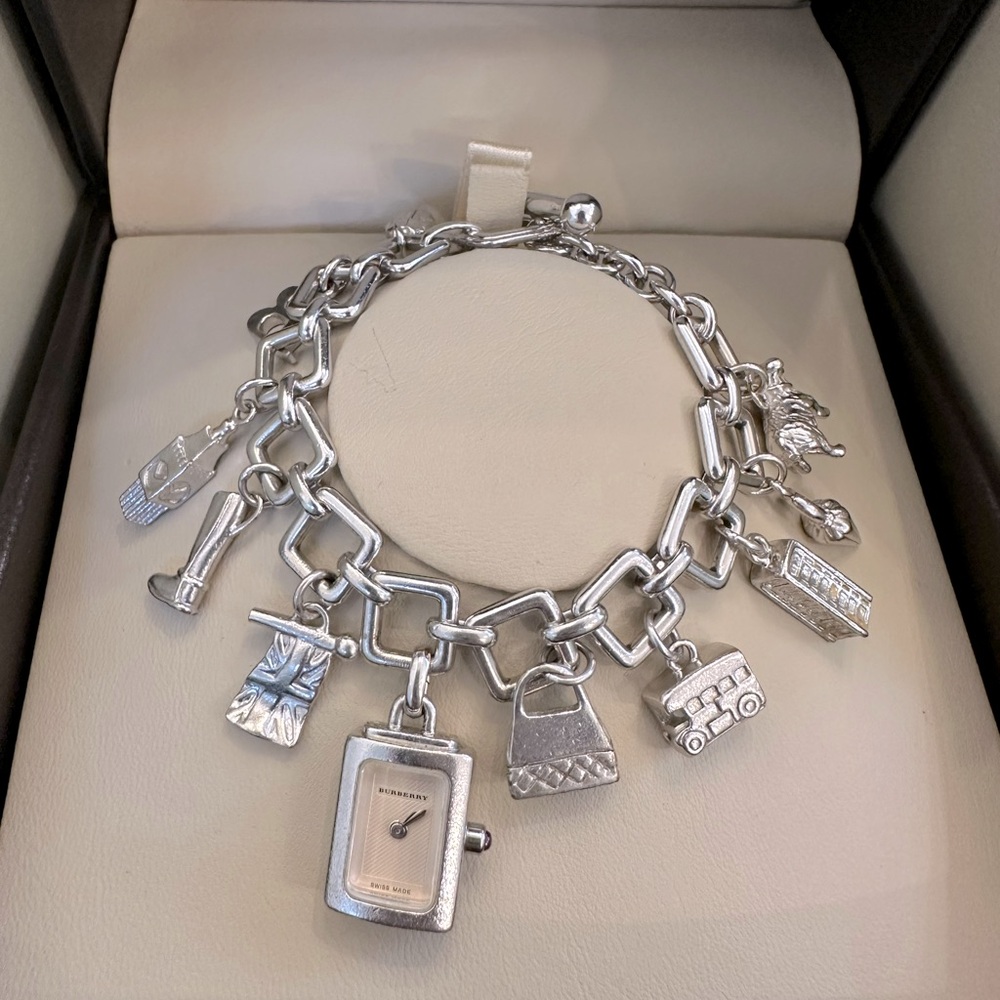 Burberry Charm Bracelet Watch